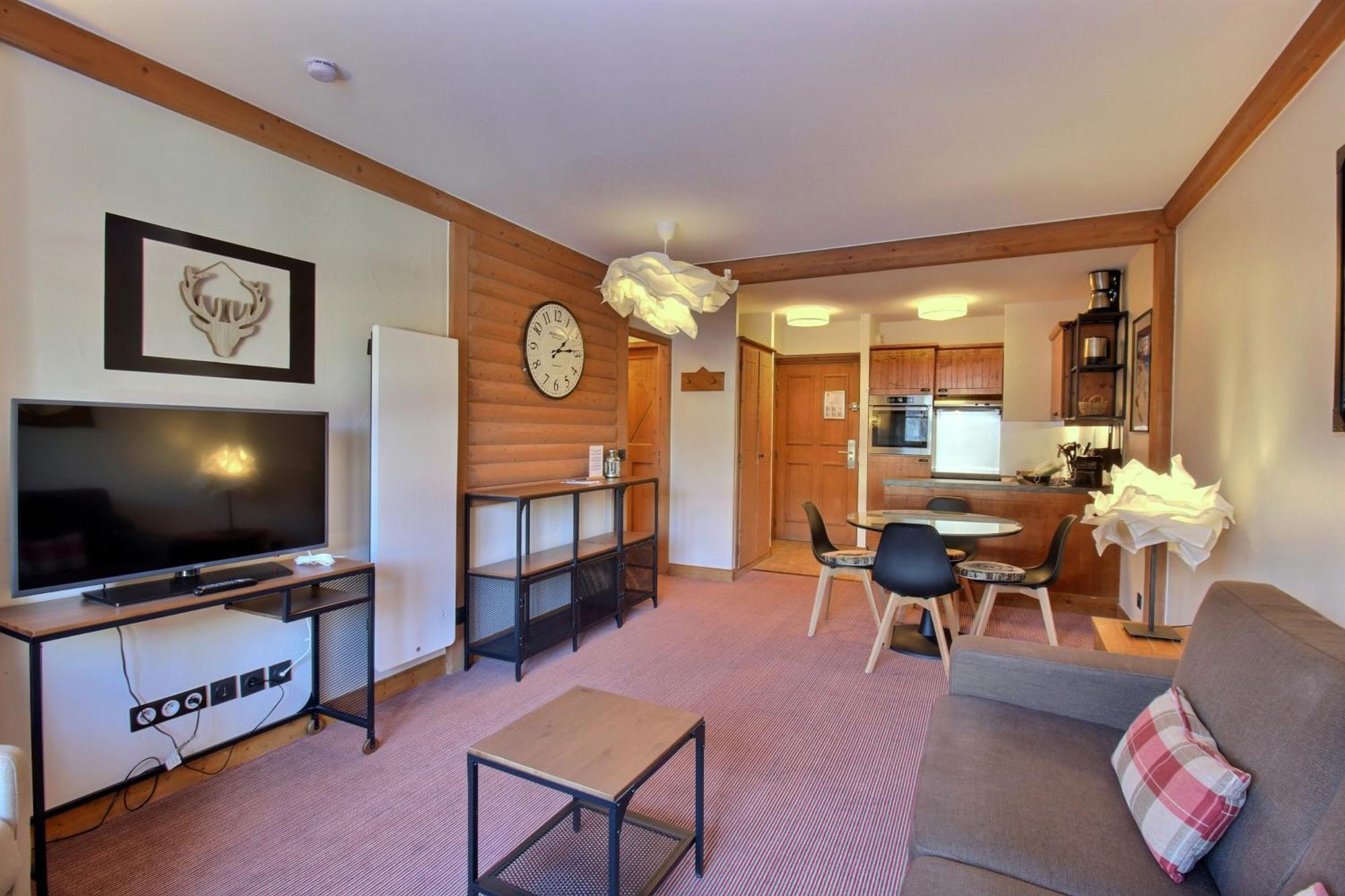 Arc 1950 - Appartement Moderne - Sauna Hammam Jacuzzi - 4 Personnes Les Arcs  Экстерьер фото