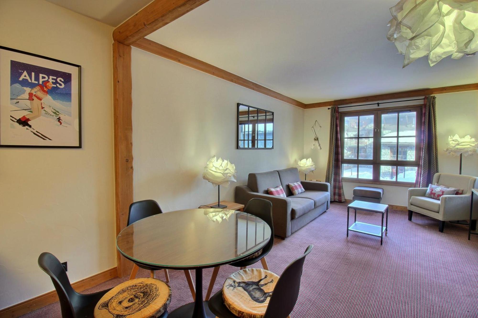 Arc 1950 - Appartement Moderne - Sauna Hammam Jacuzzi - 4 Personnes Les Arcs  Экстерьер фото