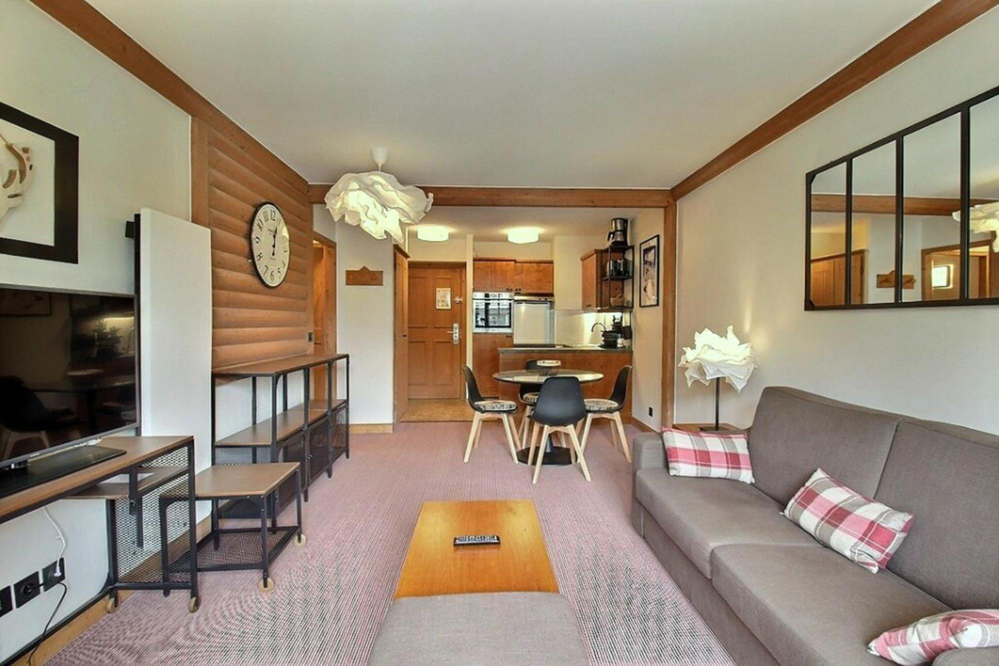 Arc 1950 - Appartement Moderne - Sauna Hammam Jacuzzi - 4 Personnes Les Arcs  Экстерьер фото